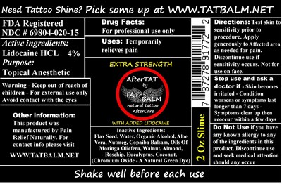 Package Label (2 Oz Slime)